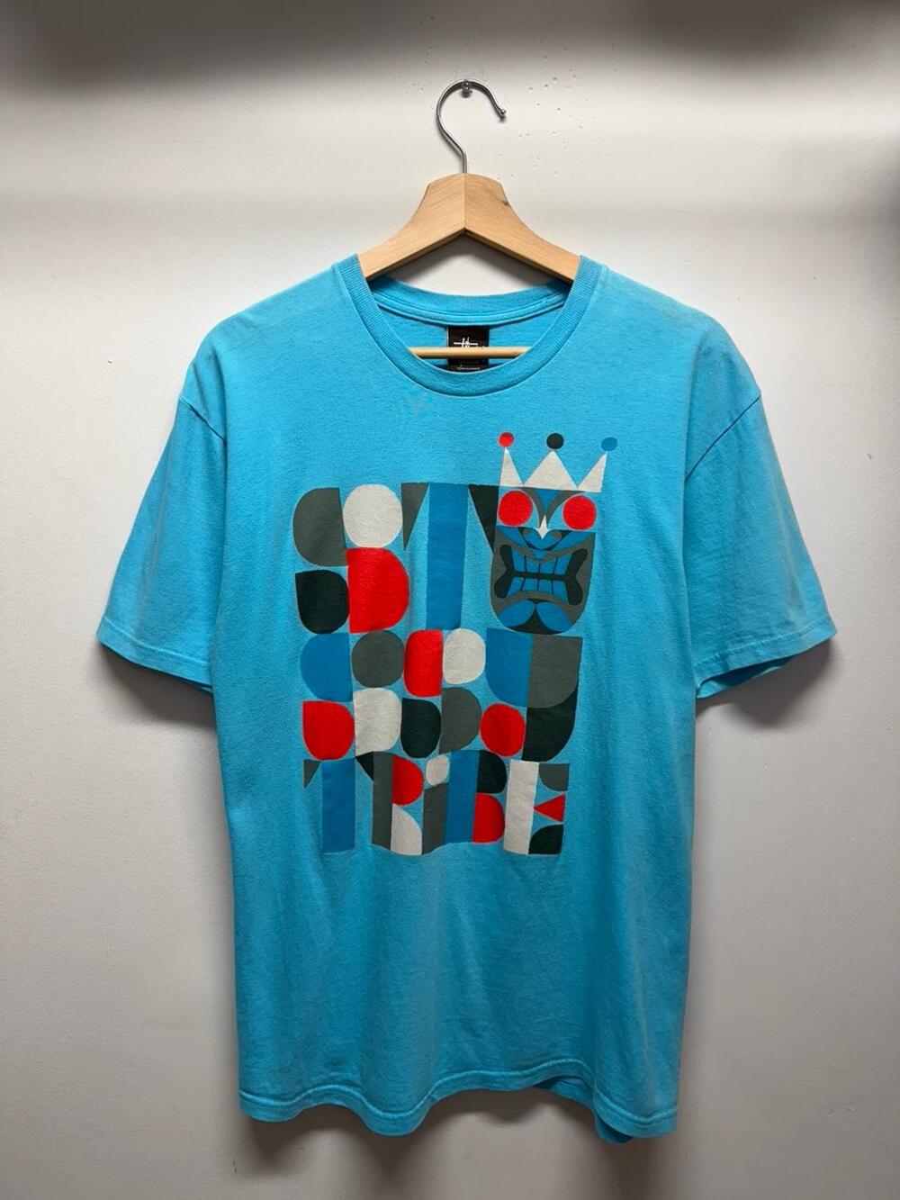 Stüssy x TJ Collab Tribe King Graphic Tee
